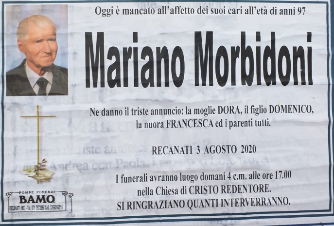 Mariano Morbidoni manifesto