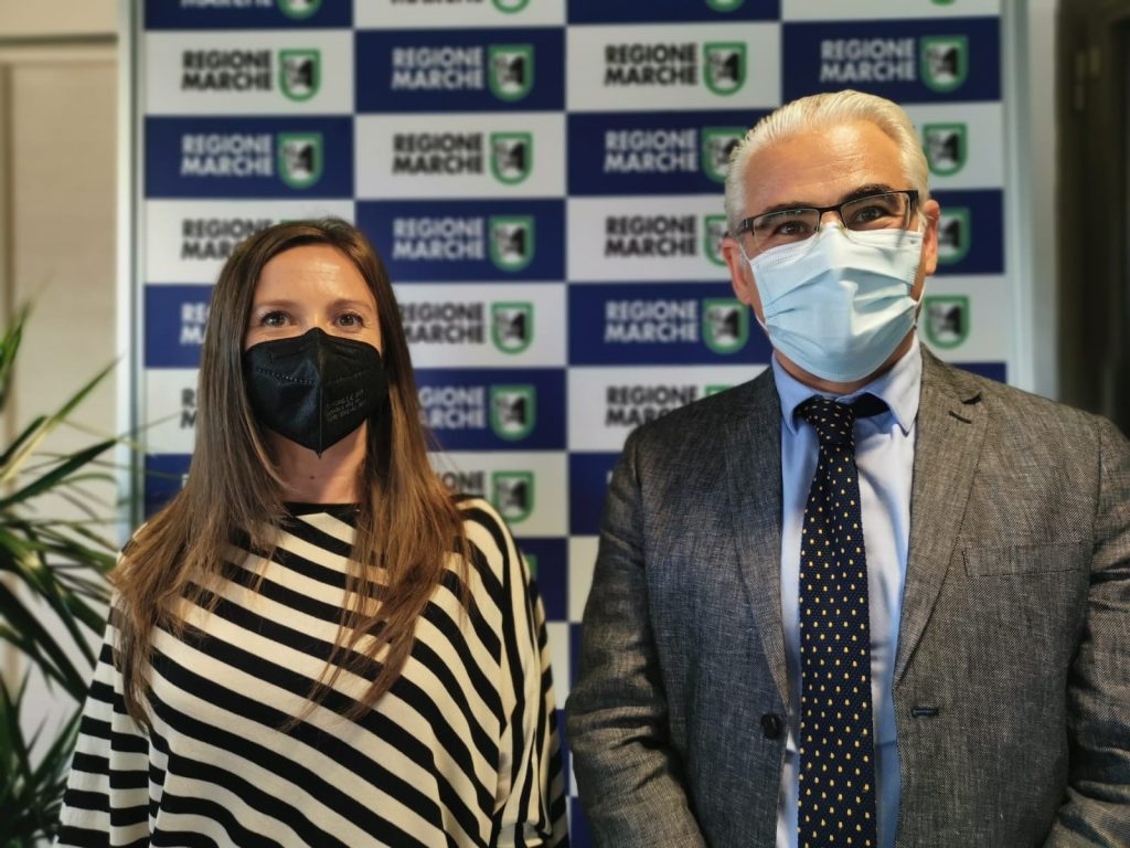 Consiglieri regionali di Fratelli d’Italia Elena Leonardi e Pierpaolo Borroni