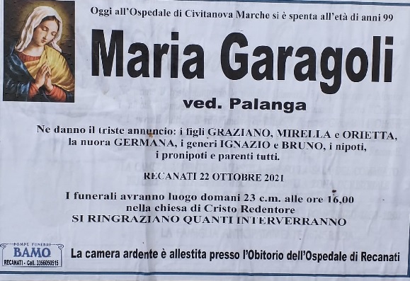 Maria Garagoli ved Palanca