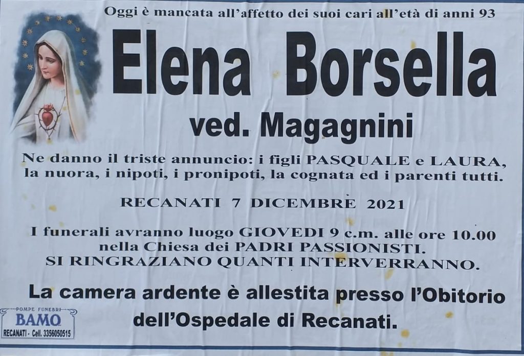 Elena Borsella ved Magagnini