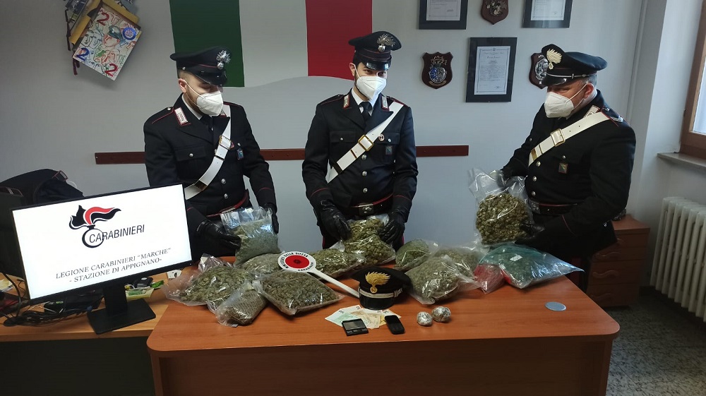 carabinieri-Appignano-marijuana