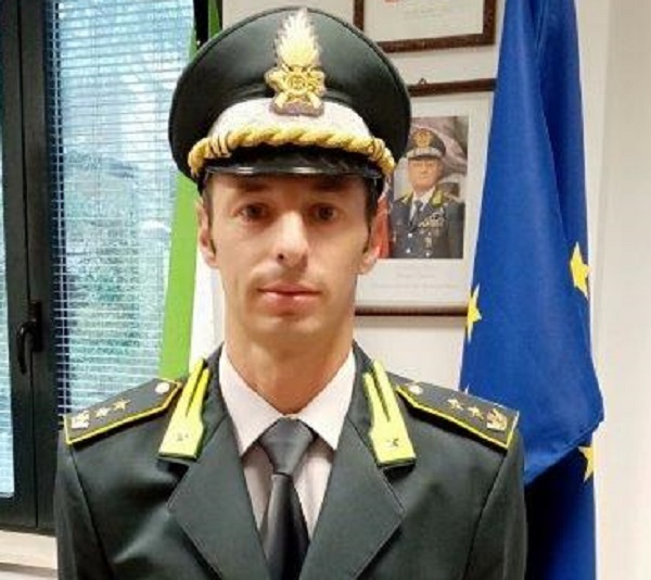 Il Ten. Col. Francesco MIRARCHI,  Comandante del Nucleo di Polizia Economico-Finanziaria di Macerata.