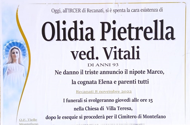 Olidia Pietrella ved Vitali