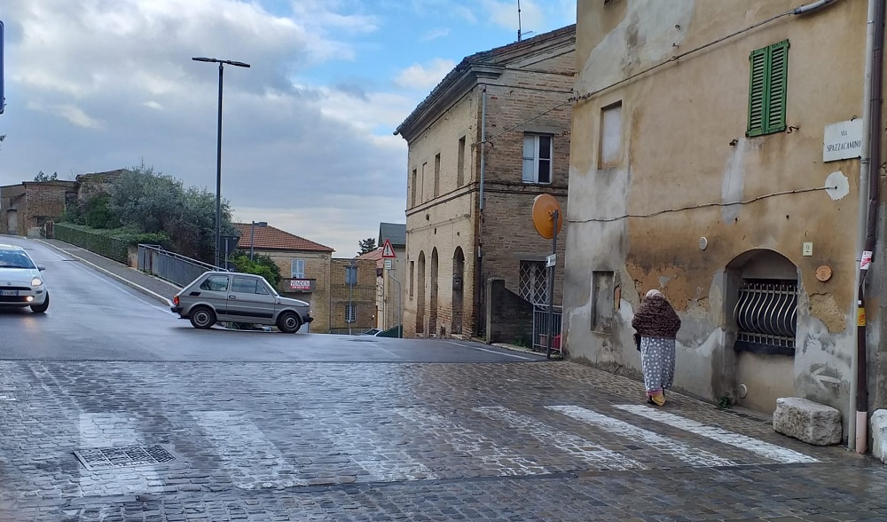 via Spazzacamino a Castelnuovo di Recanati