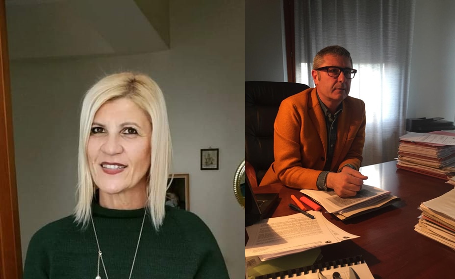 i consiglieri di “Porto Recanati a cuore”, Alessandro Rovazzani e Maria Grazia Nalmodi